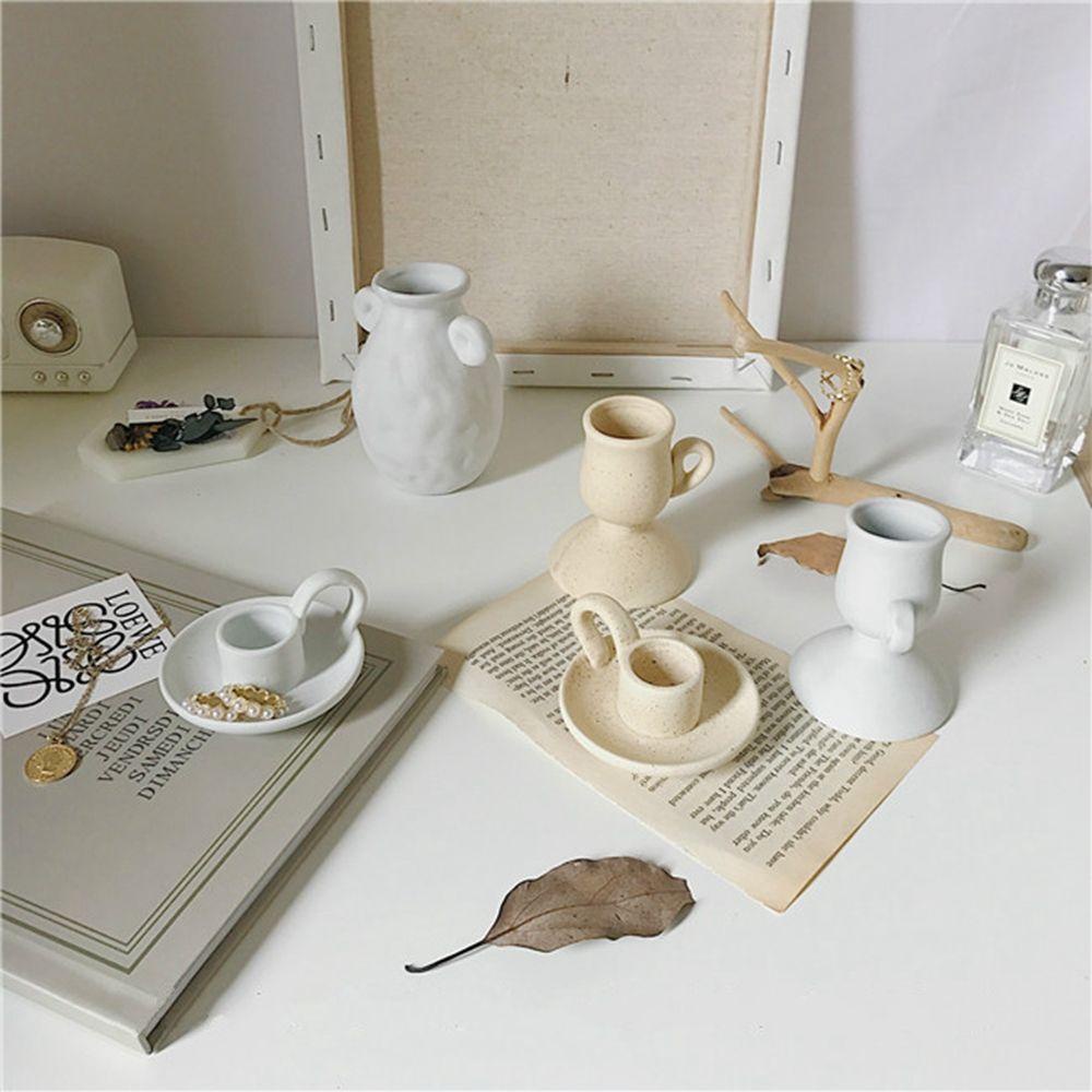 Giá Đỡ Nến Dùng Trang Trí Nhà Cửa Phong Cách Bắc Âu Đơn Giản