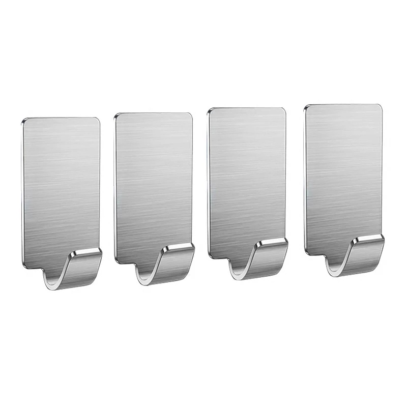 Combo 10 Móc Dán Tường Keo 3M Chất Liệu INOX 304 Treo Đồ Dùng Gia Đình - OENON