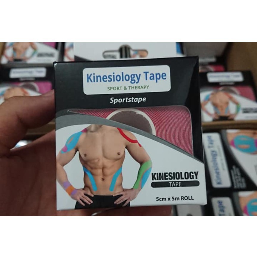 1 Băng dán cơ Kinesiology Tape không thấm nước - màu da 3