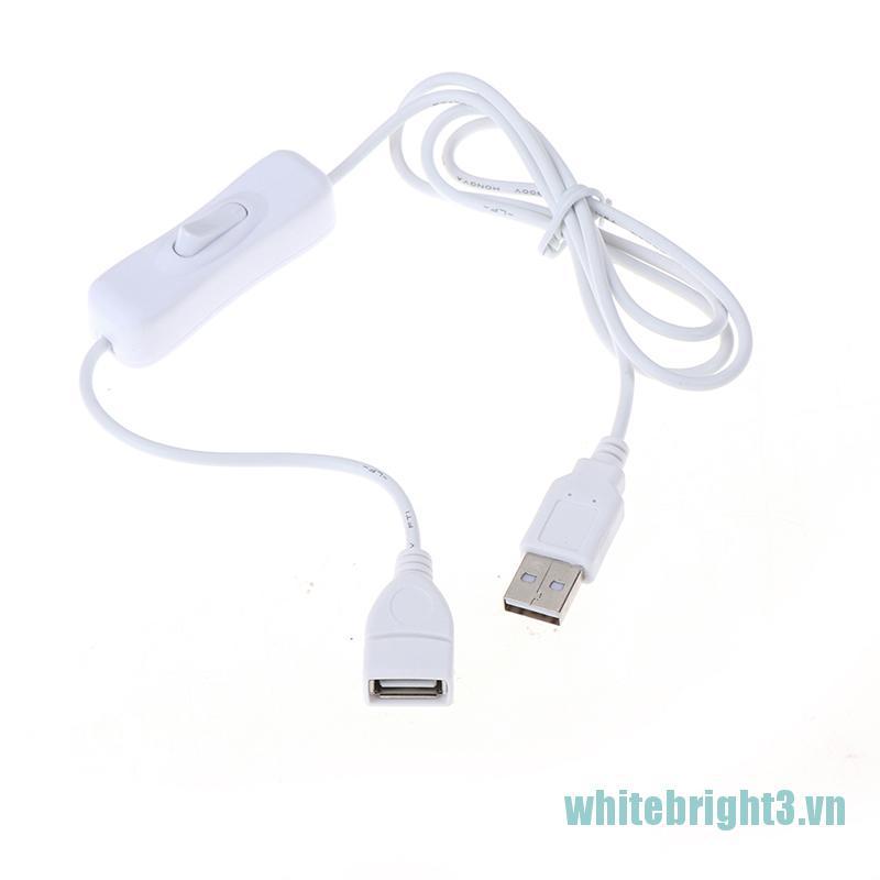 Cáp Usb 1m Có Công Tắc Bật / Tắt