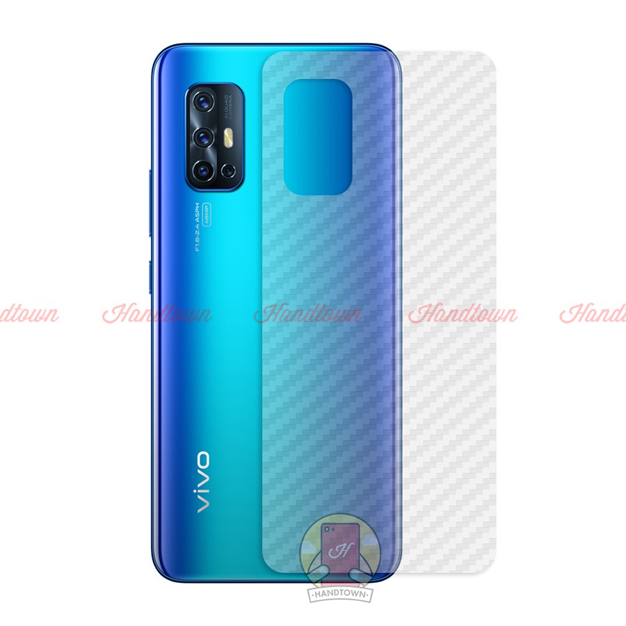 Miếng dán lưng cacbon Vivo V17 / V19 Neo