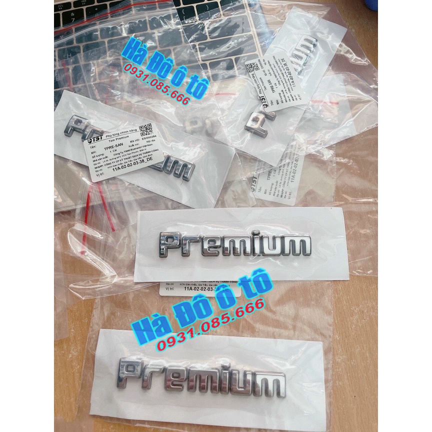 Chữ Nổi Premium - Logo Chữ Premium