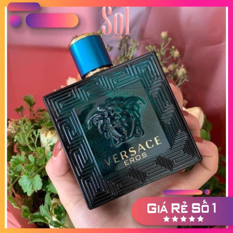 12[CHÍNH HÃNG] -[FREESHIP] - Nước hoa nam VERSACE EROS EDT 100ml Full Seal MÙI THƠM LÂU | Thế Giới Skin Care