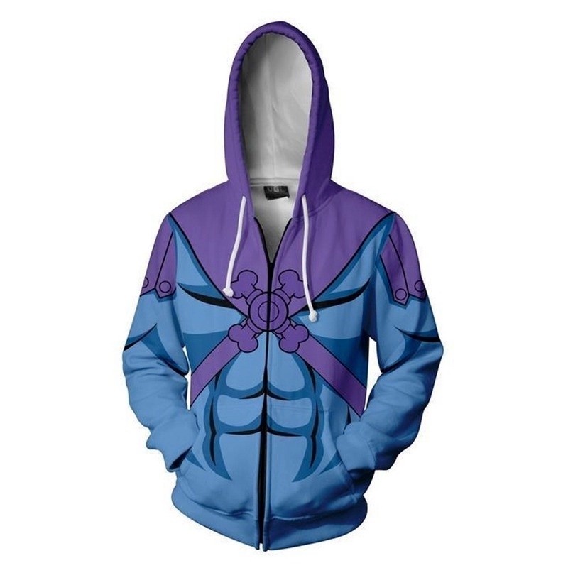 Valorant  Cosplay 3D Print Hoodie Zipper Zip Up Jacket Sweatshirt Pullover Coat Valorant Raze Hoodie
