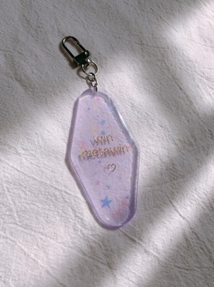 Móc khoá golden letters keychain