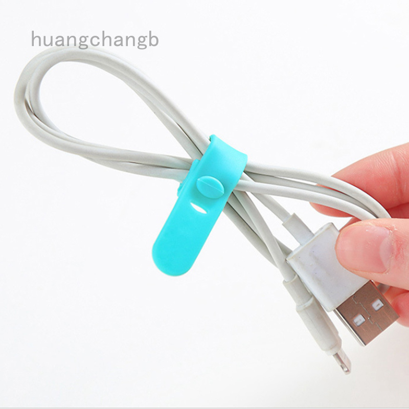 Set 4 Dây Silicone Giữ Dây Cáp Tiện Dụng