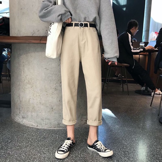 Quần baggy bò/ Quần Jeans Ulzzang Quảng Châu | BigBuy360 - bigbuy360.vn