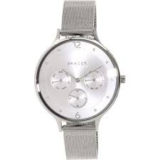 [GIÁ HỦY DIỆT - Chính Hãng - Free ship - Không ưng hoàn tiền] Đồng hồ Unisex Skagen Skw2312 dây thép lưới 5 kim