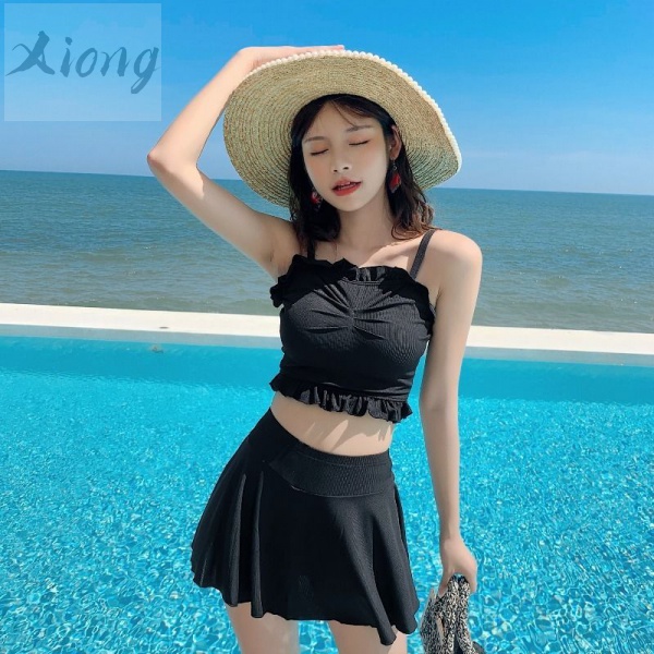 Đồ Bơi Hai Mảnh Phong Cách Hàn Quốc Quyến Rũ Dành Cho Nữ