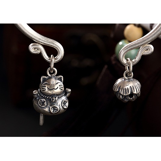 VÒNG TAY OM MANI PADME HUM LIÊN HOA CHIÊU TÀI MIÊU -VT303