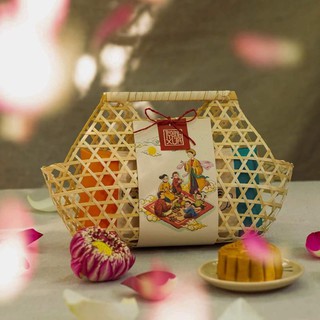Làn tre giỏ tre đựng quà tặng đẹp phong cách