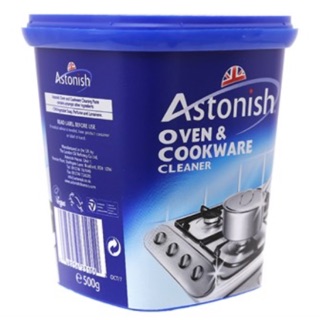 Chất tẩy rửa dụng cụ nhà bếp Astonish Oven And Cookware Cleaner hộp 500g