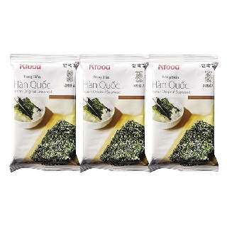 E - lô 6 rong biển kfood không cay gói 2g