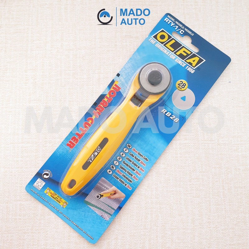 Dao Cắt Tròn Xoay OLFA RTY-1/C Lưỡi Dao Đường Kính 28mm