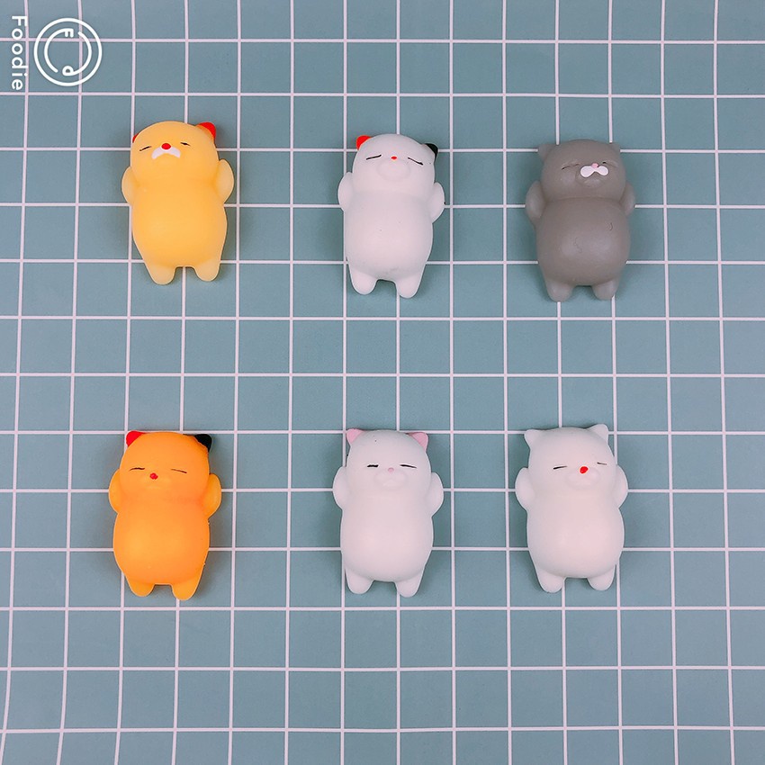 [HÀNG CÓ SẴN] Đồ Chơi Squishy Mochi Dẻo Hình Thú Dễ Thương