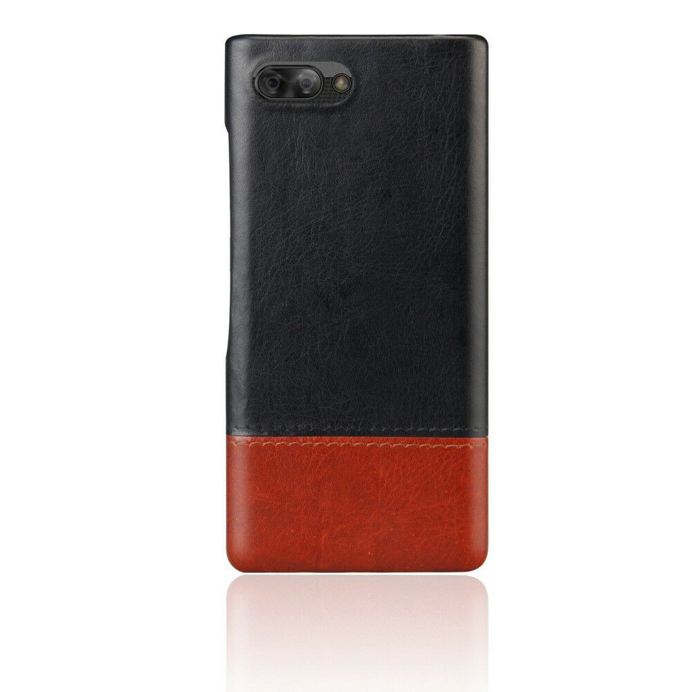 [Ảnh Thật] Ốp Lưng BlackBerry Key2 Lite/ Key2 LE Da PU Phối 2 Màu Sọc Chỉ