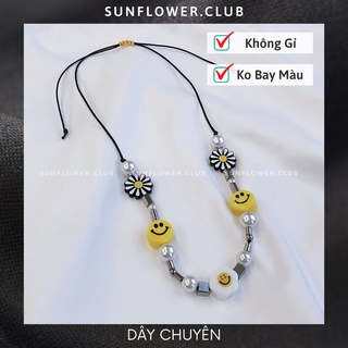 DÂY CHUYỀN MẶT CƯỜI PHỐI HOA