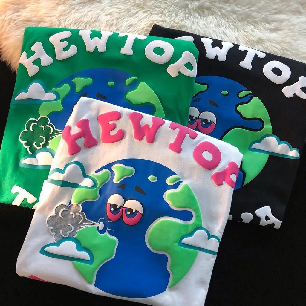 NRVP Áo thun tay ngắn cổ tròn phong cách đường phố Nhật Bản thời trang mùa hè 2022 dành cho nữ