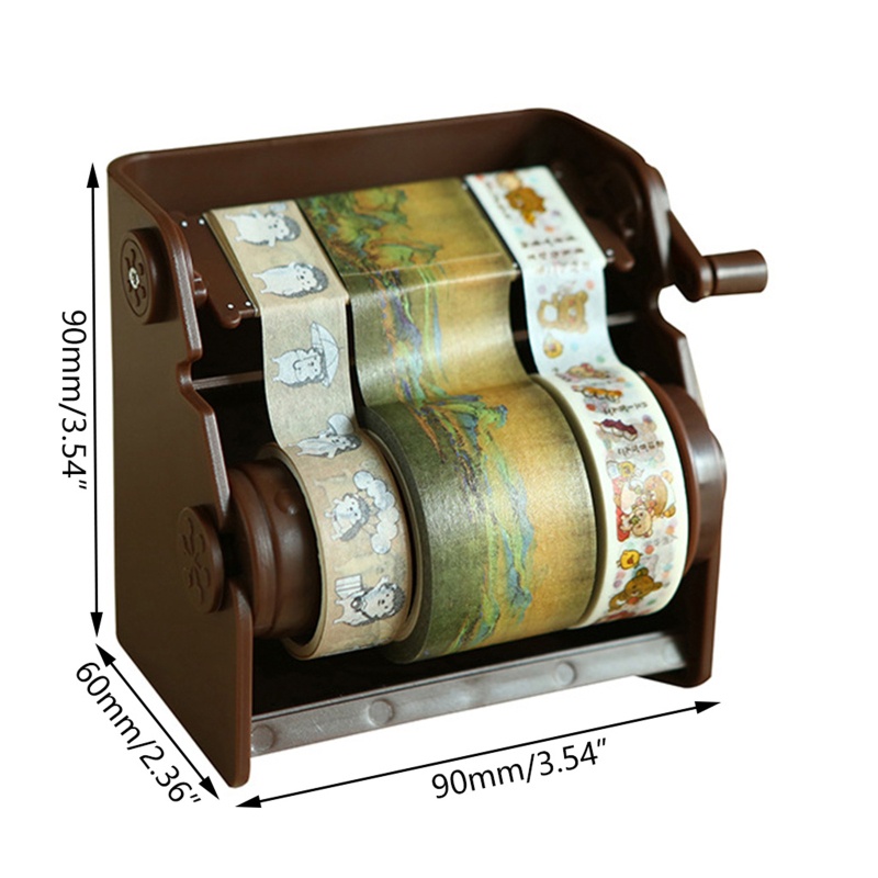 Cuộn Băng Keo Siêu Dính 6mm 15mm Dùng Trang Trí Sổ Tay DIY