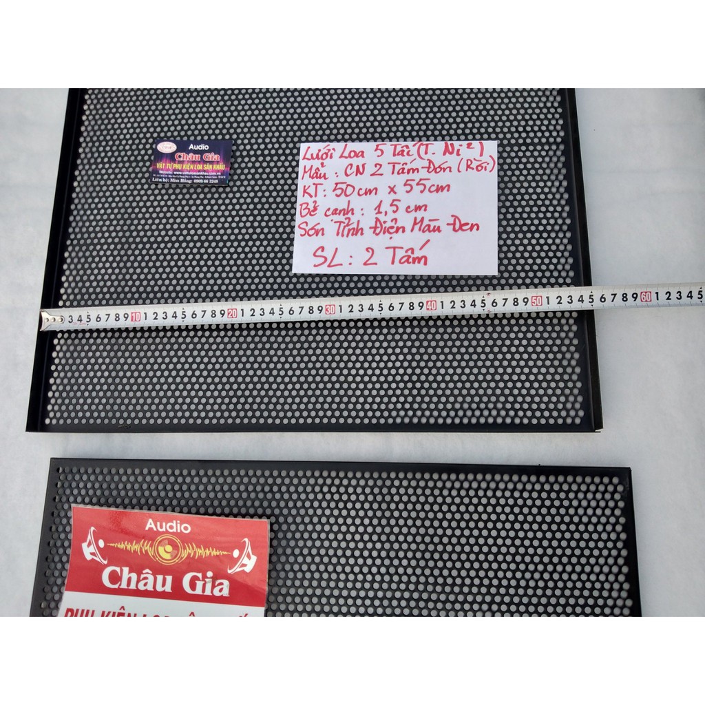 Lưới loa 5 tấc  2 tấm Audio Châu Gia