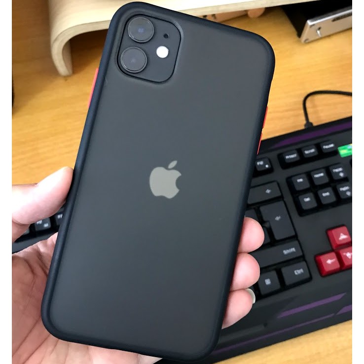 Ốp nhám chống vân tay cho iPhone từ 6 tới 11 Pro Max | BigBuy360 - bigbuy360.vn