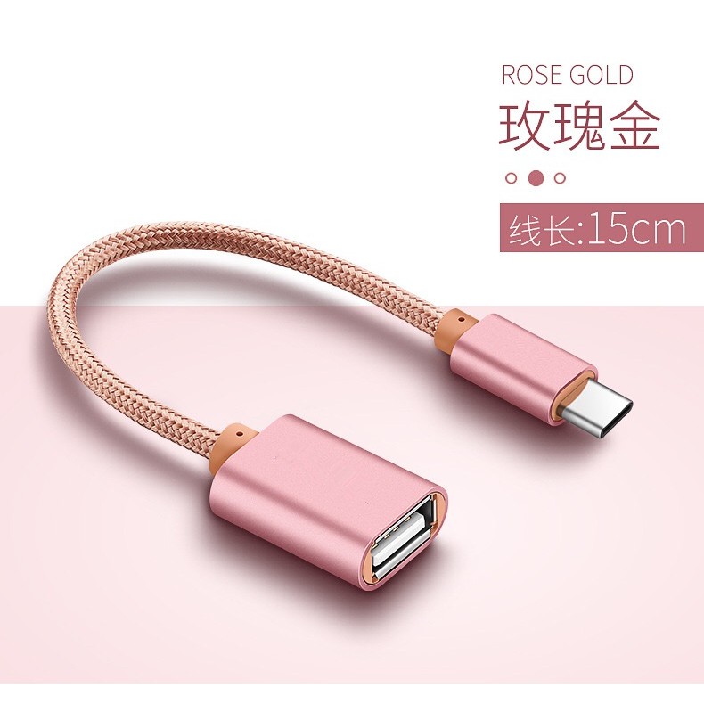 Cáp Chuyển Đổi Dữ Liệu Usb 3.0 Cho Samsung Xiaomi Huawei Otg