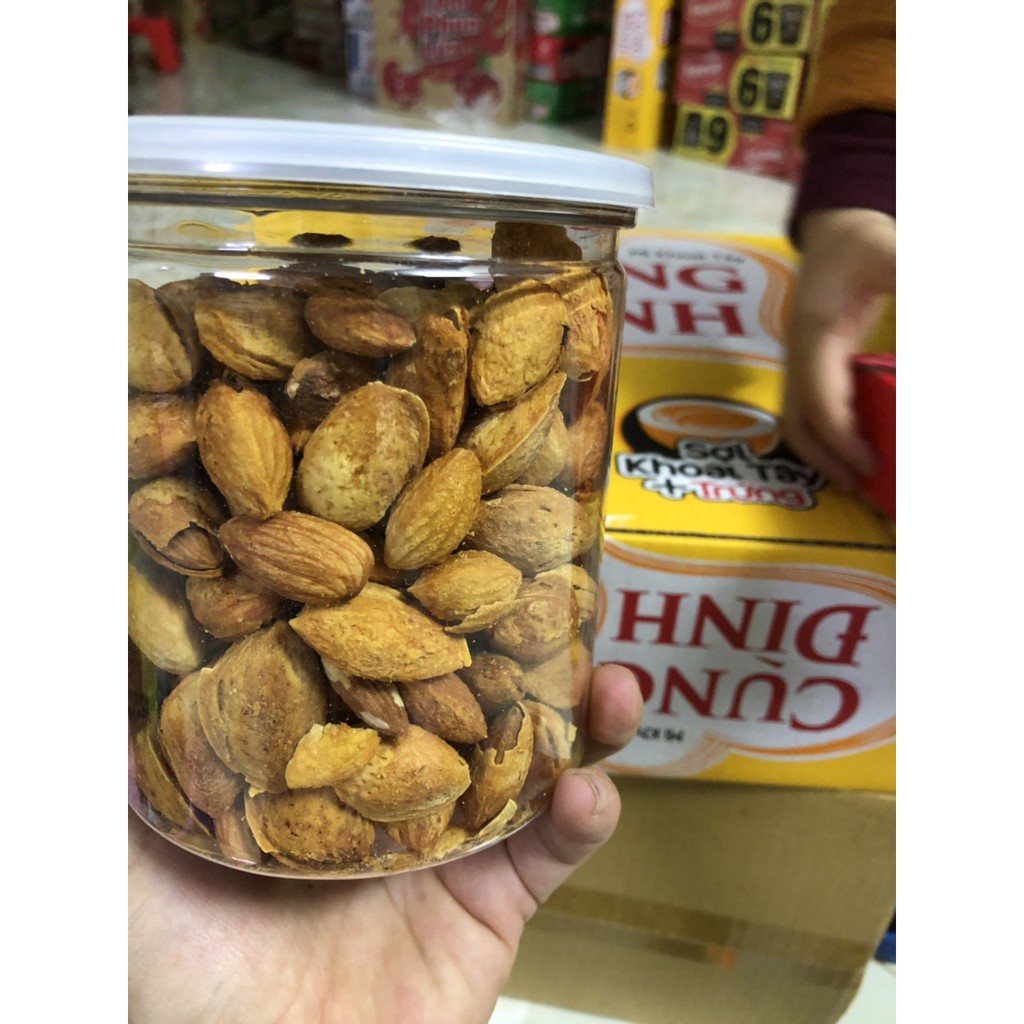 HẠNH NHÂN VỎ LỤA HÀ THÀNH LỌ 400G