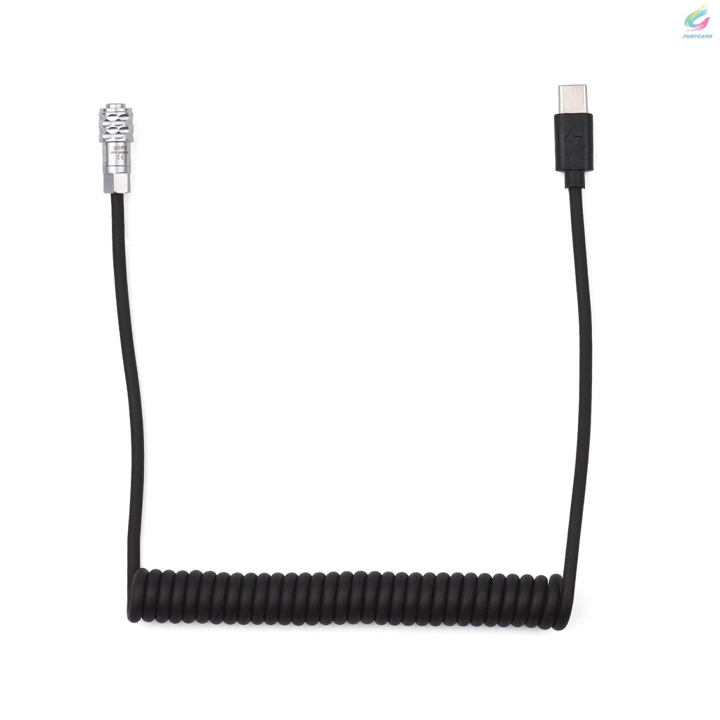 Dây cáp sạc Andoer Usb-C cho máy ảnh Blackmagic Pocket Cinema Bmpc 4k / 6k tiện dụng