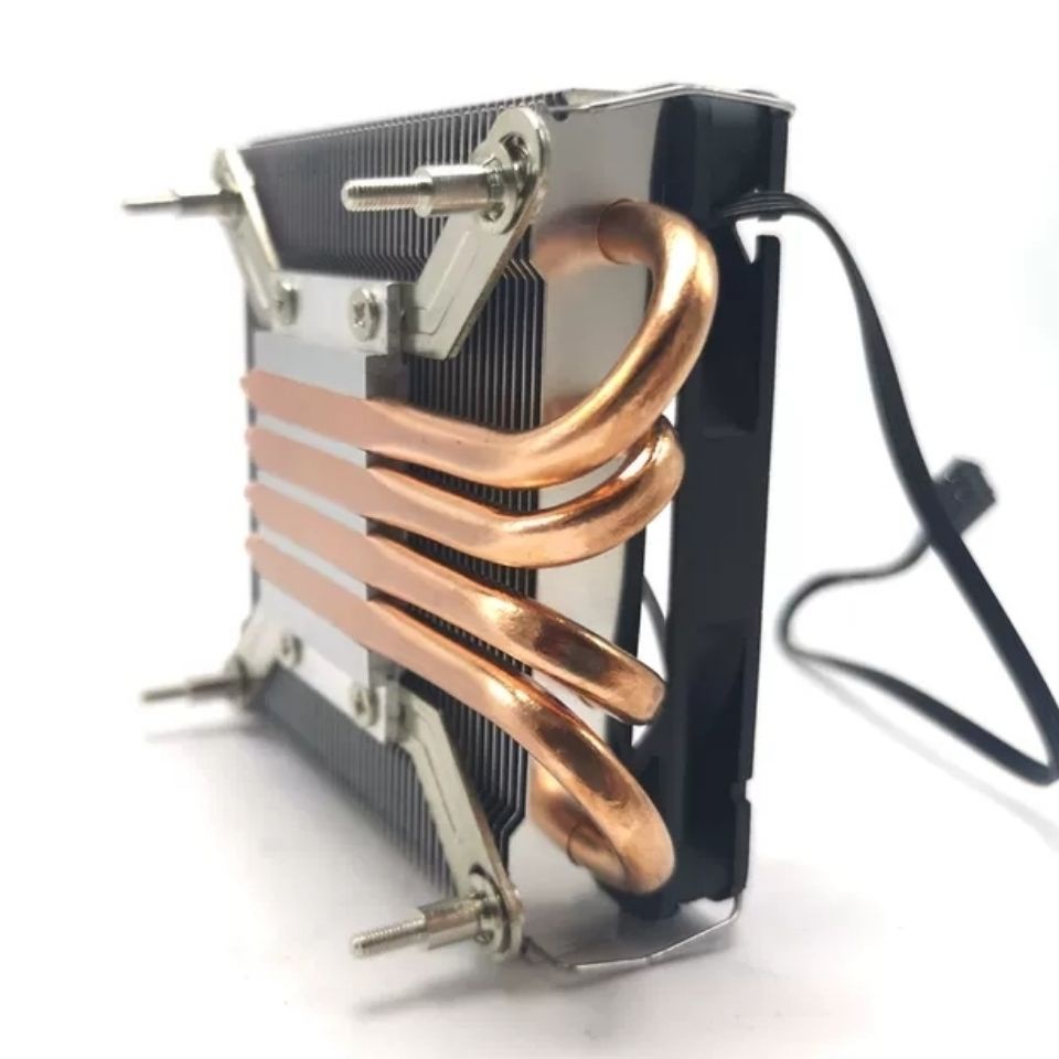 Ống dẫn nhiệt điều khiển nhiệt độ 4 chân áp suất thấp siêu mỏng không ồn AVC Bộ Tản Nhiệt CPU 1700qu