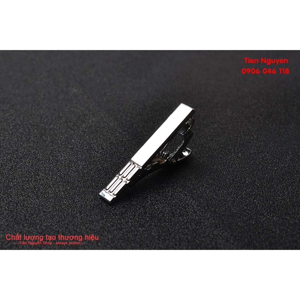 Kẹp Cà Vạt Nam Bản Nhỏ ( 4Cm)