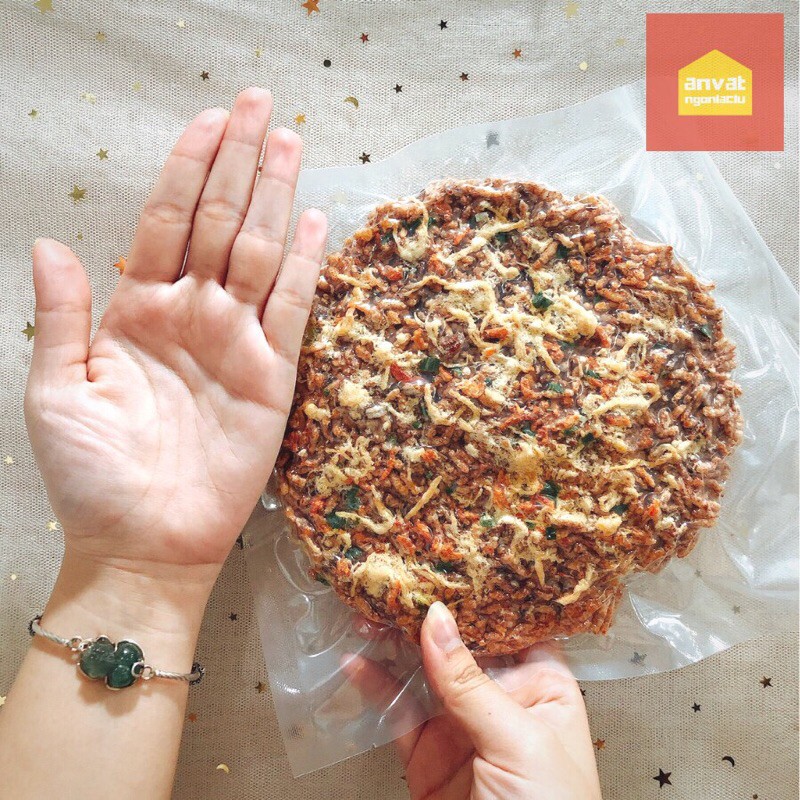Cơm cháy gạo lứt chà bông/rong biển ăn kiêng,giảm cân,eatclean (100g) | BigBuy360 - bigbuy360.vn