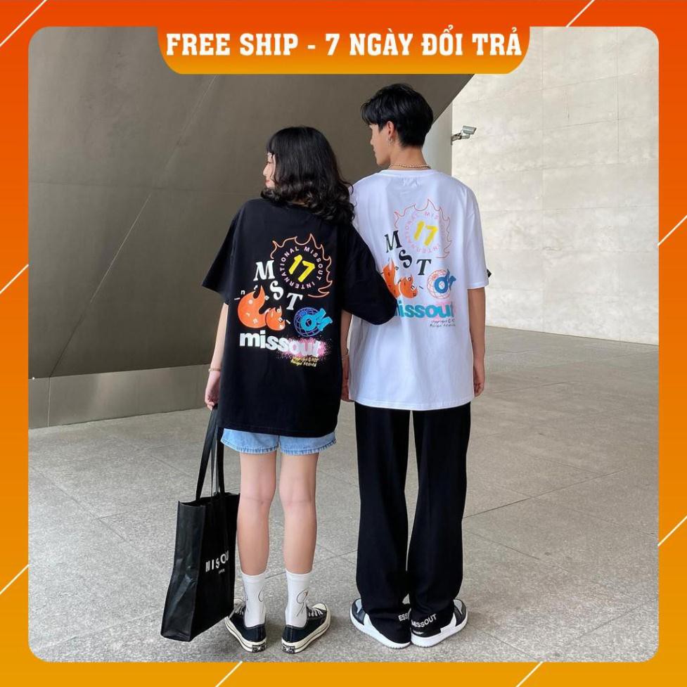 Áo thun tay lỡ form rộng nam nữ missout TEE MST SQUAD nam nữ Full Tag tay cổ | BigBuy360 - bigbuy360.vn