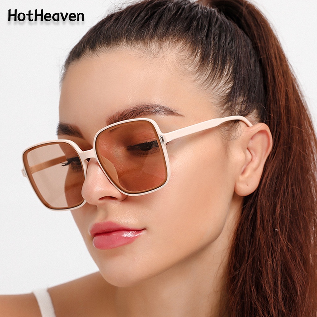 Kính Mát Gọng Vuông Chống Tia UV400 4 Màu Tùy Chọn Thời Trang Cho Nam Và Nữ
