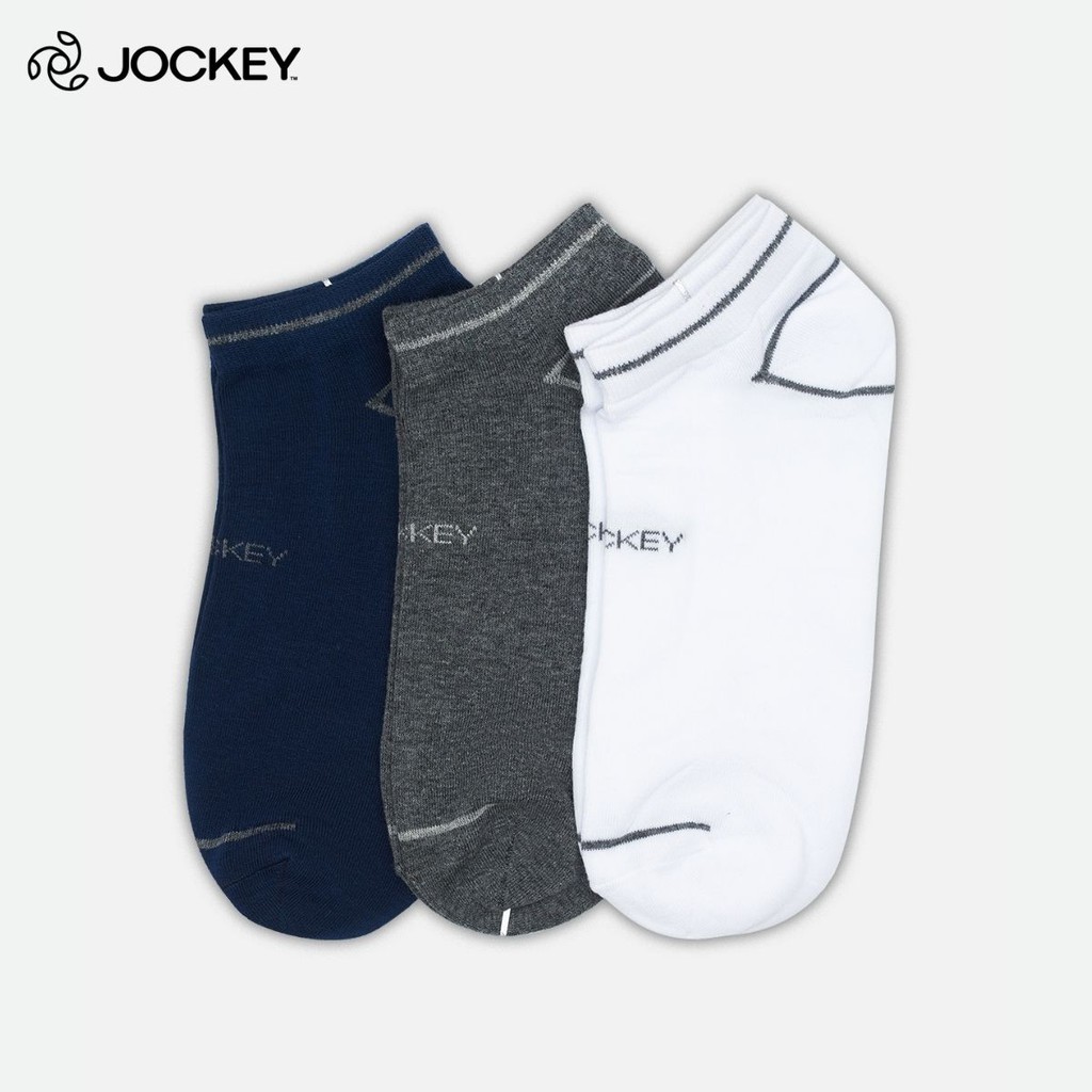 [Mã MAJK12 hoàn 15% đơn 99K tối đa 50K xu] Combo 03 Vớ Jockey Cổ Thấp Thun Cotton - J0436 - P3