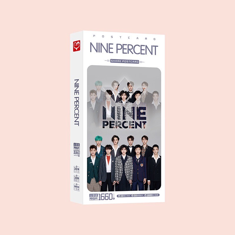 Postcard Nine Percent hộp ảnh Nine Percent