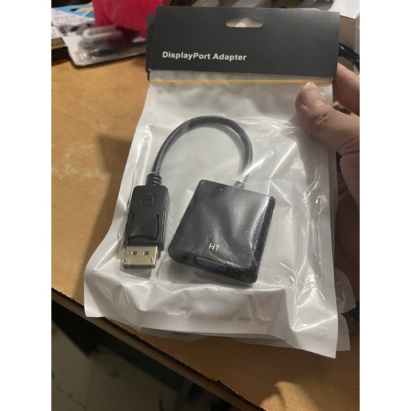 Cáp Chuyển Đổi DisplayPort To VGA, DP ra VGA, DP sang VGA [ Free ship ]