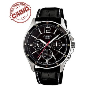 Đồng Hồ Nam Casio chính hãng MTP-1374L-1AVDF- Dây da - Chống nước