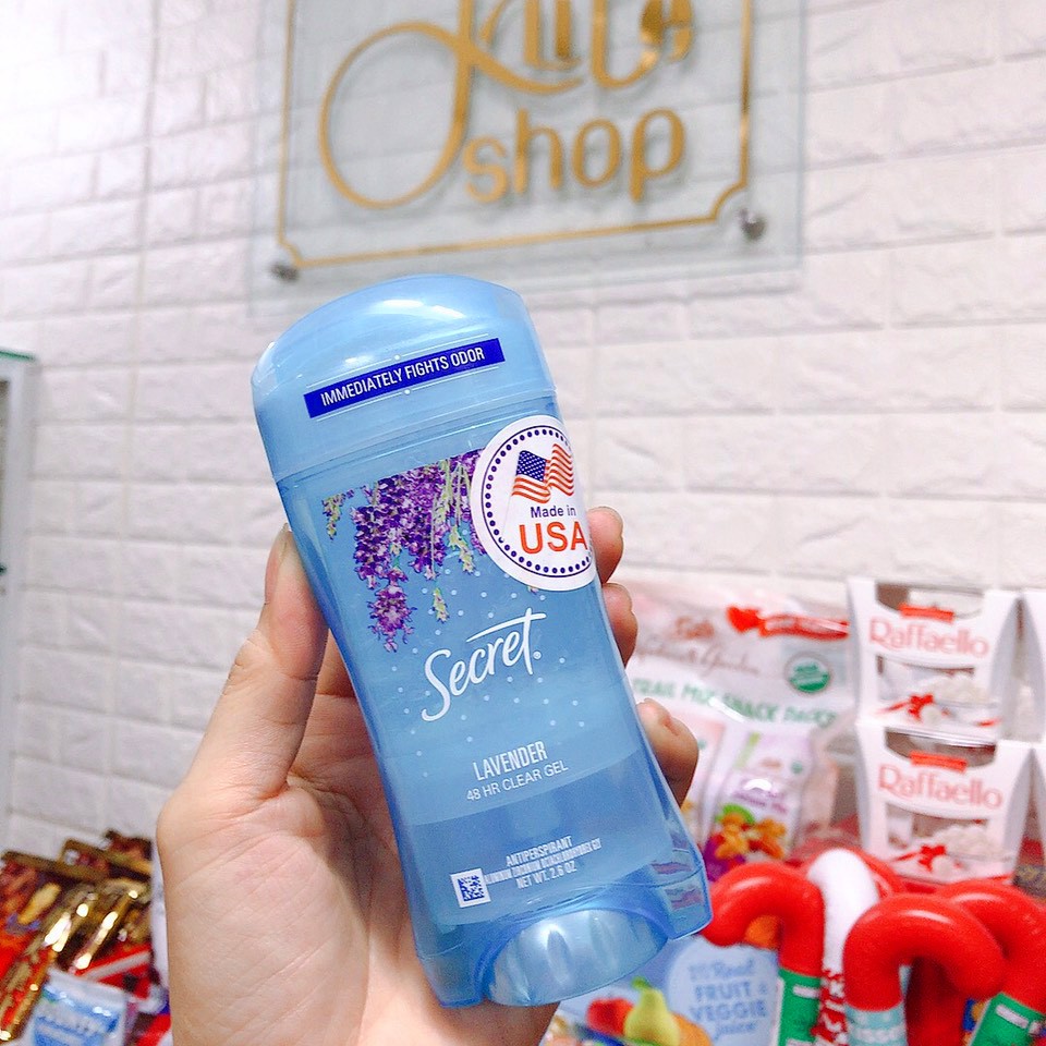 [Mẫu mới] Gel khử mùi dạng trong Secret Scent Deodorant Clear Gel 73g