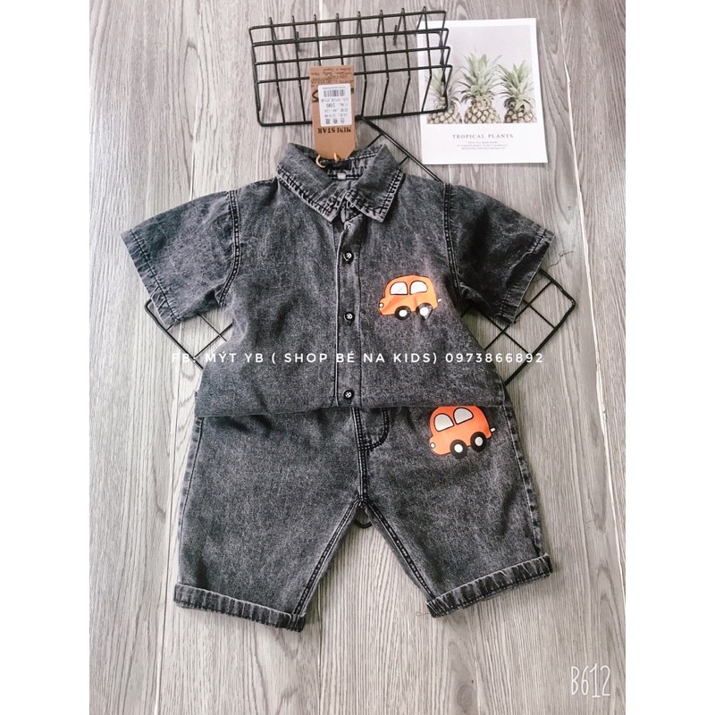 Sét bộ bò ô tô cho bé trai