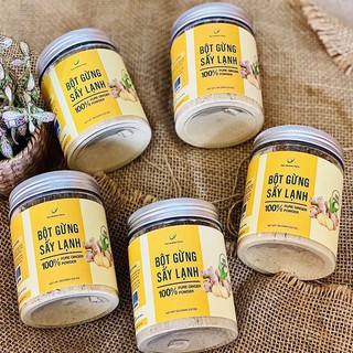 200g Bột gừng sấy lạnh - Bột gừng ta nguyên chất 100% giúp tăng đề kháng cho cơ thể