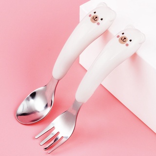 Bộ thìa dĩa tập ăn cho bé Yeahcook