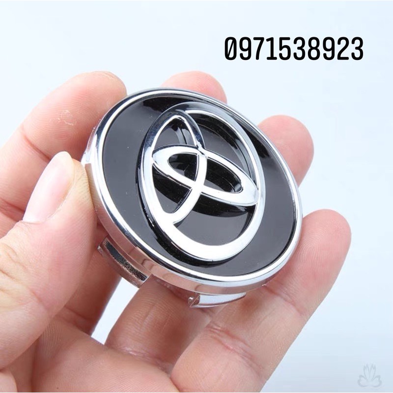 chụp lazang chụp mâm 62mm Cho Toyota Camry Yaris Corolla altis vios innova  hàng oem loại xịn đẹp.