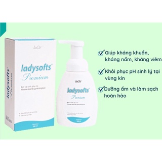 Bọt vệ sinh phụ nữ Ladysoft Premium 100ml và 250ml