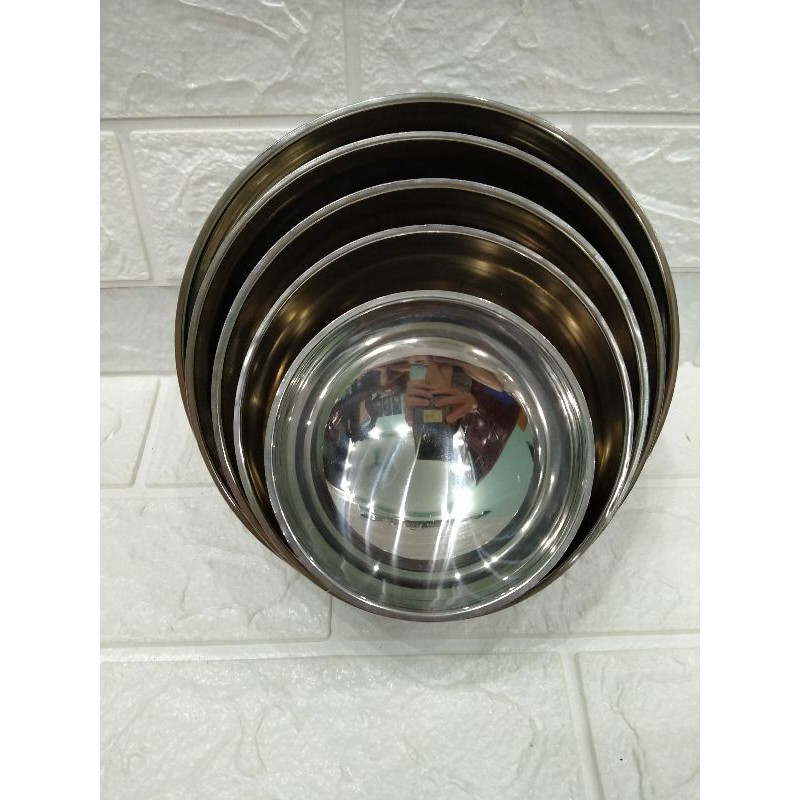 Bát  inox 2 lớp chống nóng, có 5size