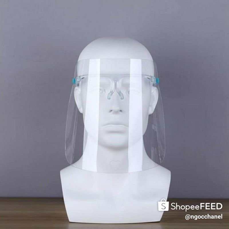 Kính bảo hộ chống giọt bắn khói bụi hiệu quả Face Shield chính hãng