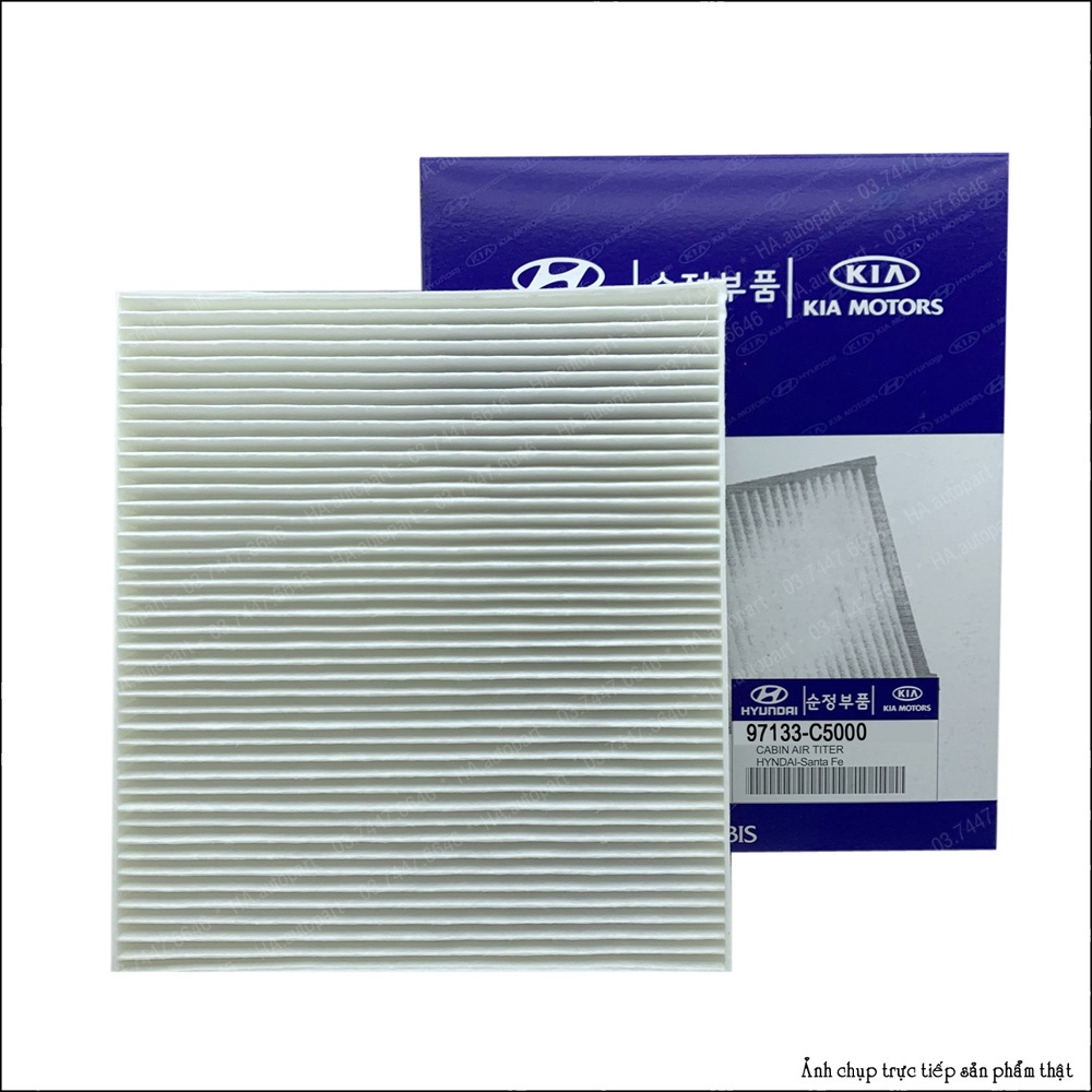 Lọc gió điều hòa Kia Sorento đời 2015 đến 2022, Sorento máy 3.3L đời 2014-2018, Sorento máy 3.5L đời