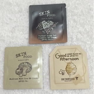 Kem nền chống nắng Skin Food - hàng Sample