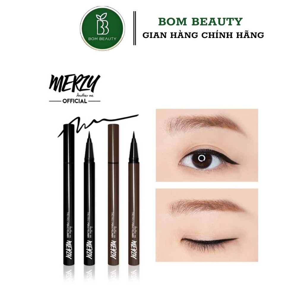 Bút Kẻ Mắt Nước Chống Trôi Merzy Another Me The First Pen Eyeliner