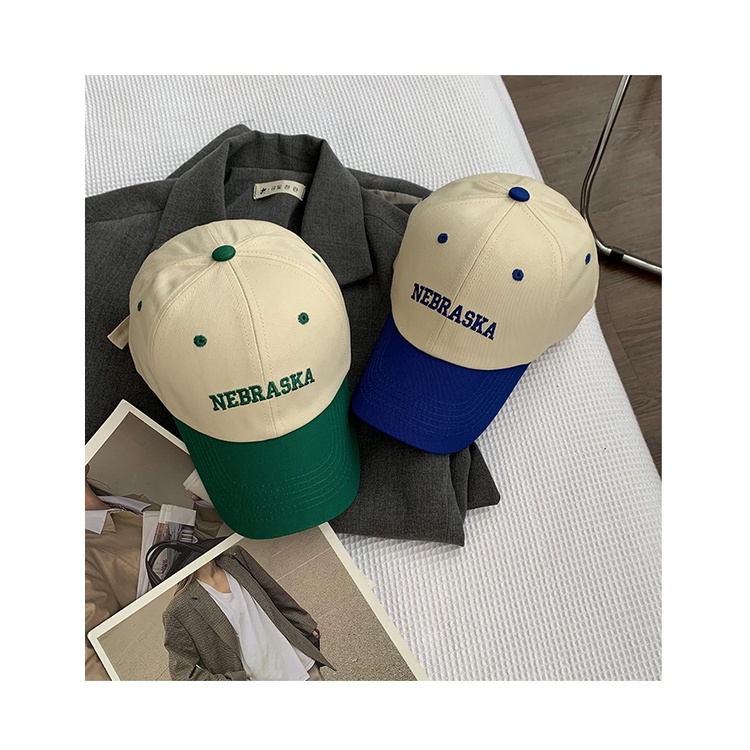 Mũ Lưỡi Trai Thêu Chữ Phong Cách Hàn Quốc Thời Trang