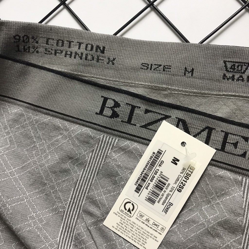 (Combo 5 chiếc) quần lót tam giác, quần lót boxer BIZMEN cotton liền mảnh siêu co giãn- 50-78 KG